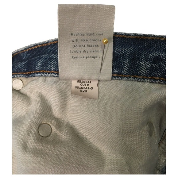 Carhartt Jeans Mens 38X30 Relaxed Fit Straight Leg Medium Wash Denim Blue - Picture 13 of 13